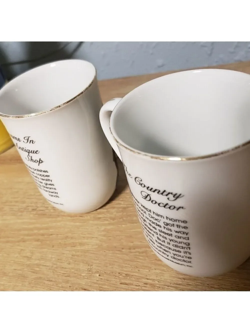 Norman Rockwell Mug Set